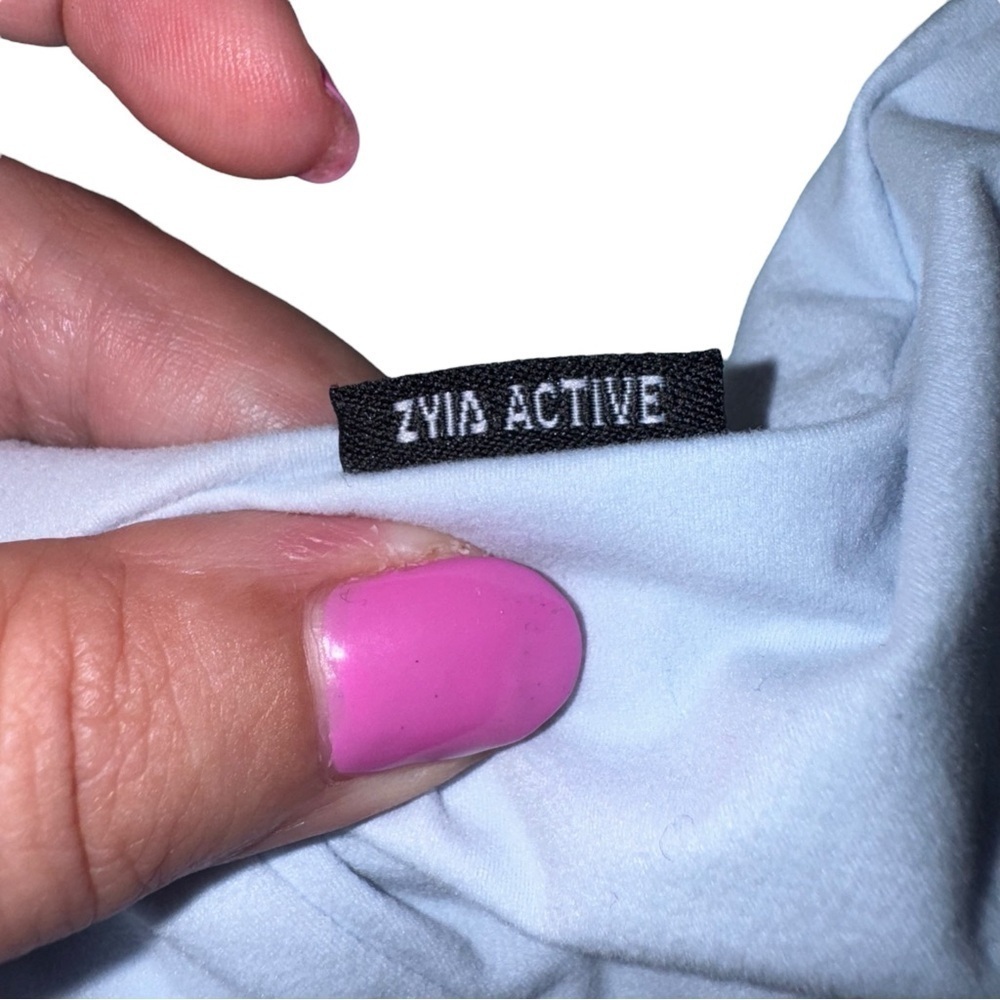 NWT ZYIA Active Women's Hermosa Jumpsuit Romper in Pacific Blue Size XS FLAW - Picture 13 of 16